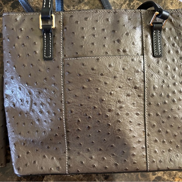 Dooney & Bourke Gray Tote Bag with Matching Wallet - Picture 6 of 7